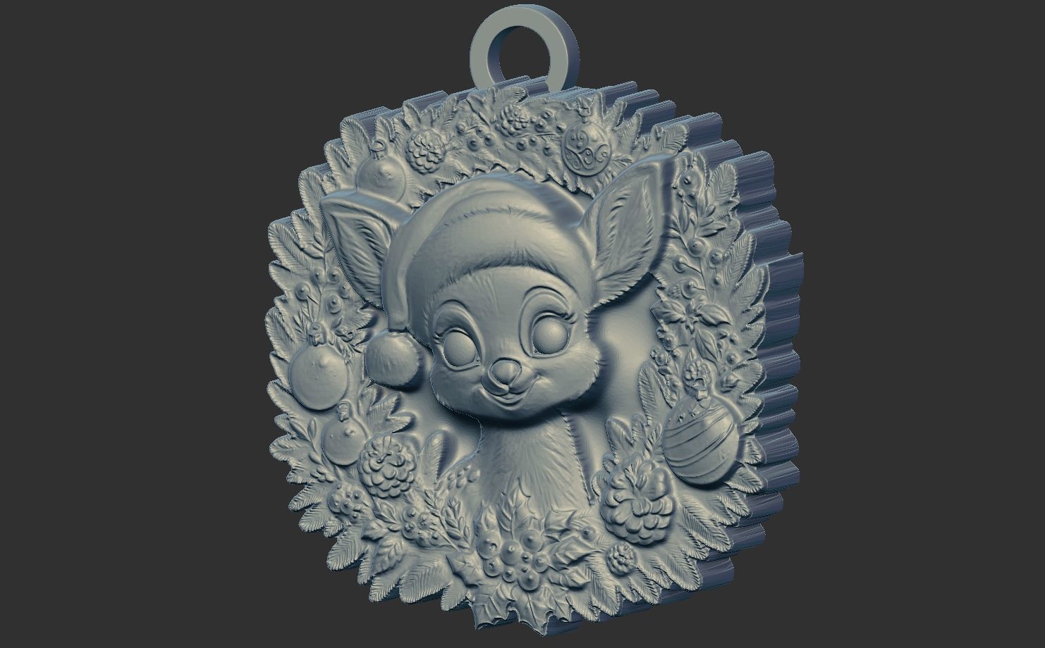 christmas decor  3D print model_5