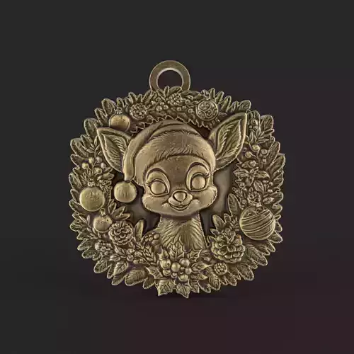 christmas decor  3D print model