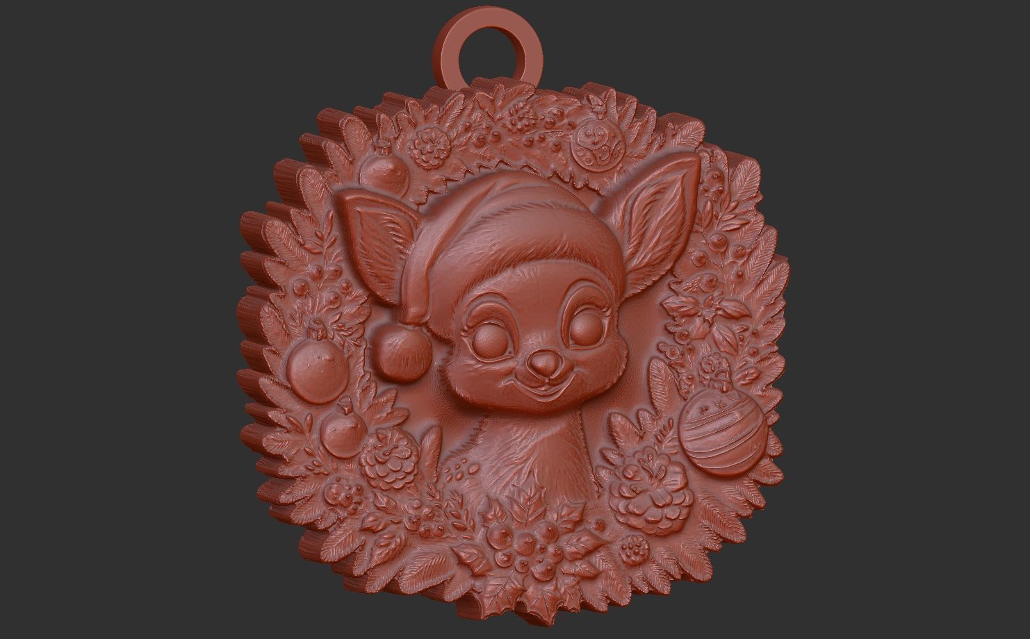 christmas decor  3D print model_6