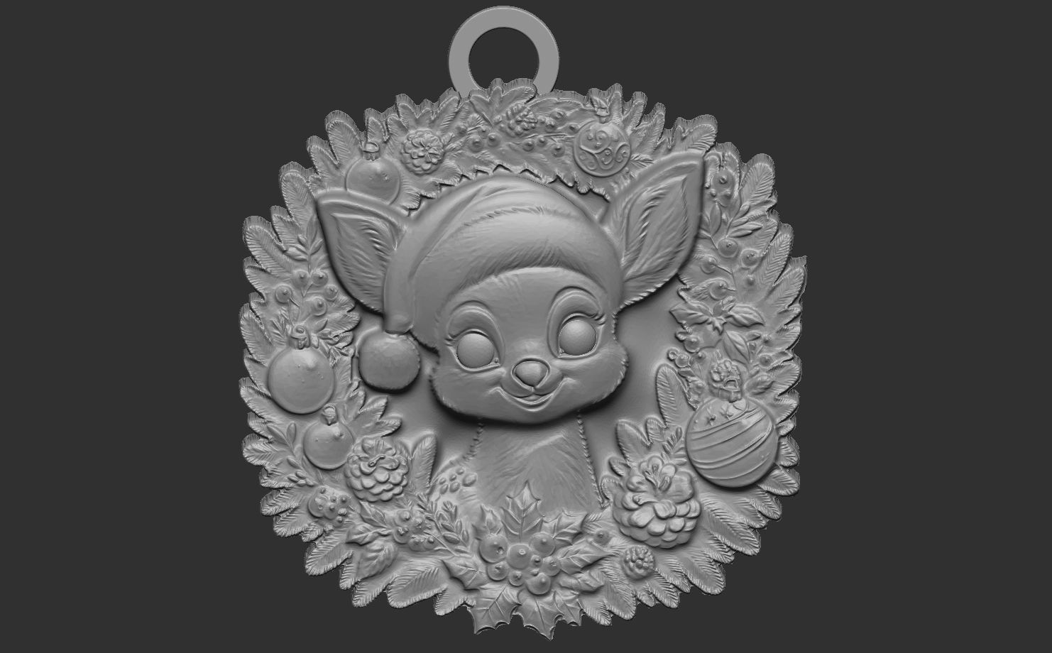 christmas decor  3D print model_11