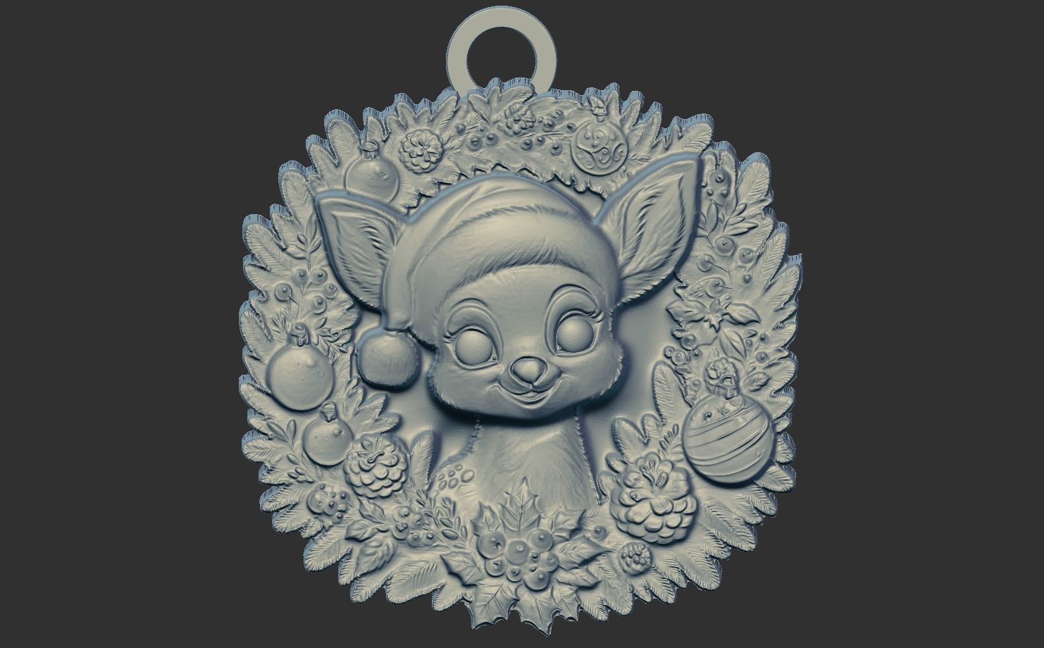 christmas decor  3D print model_4