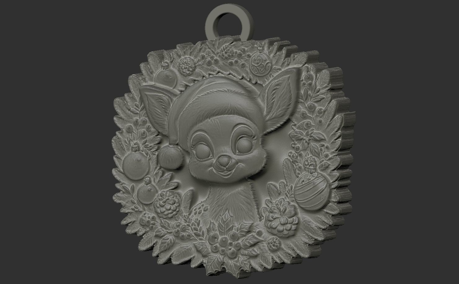 christmas decor  3D print model_10