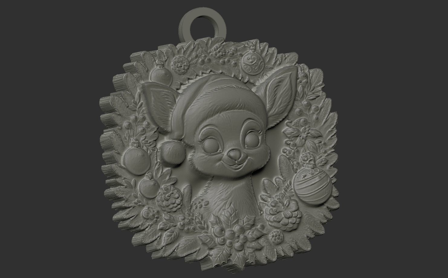 christmas decor  3D print model_8