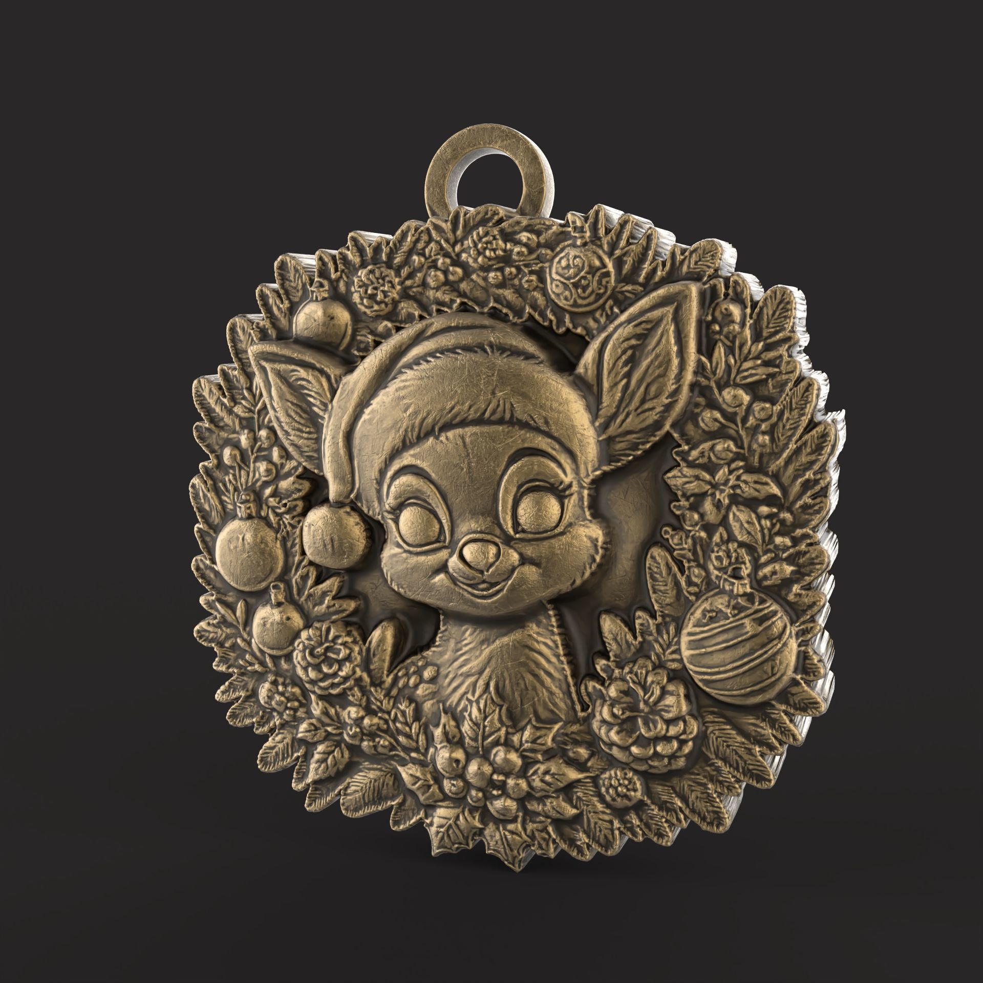 christmas decor  3D print model_2