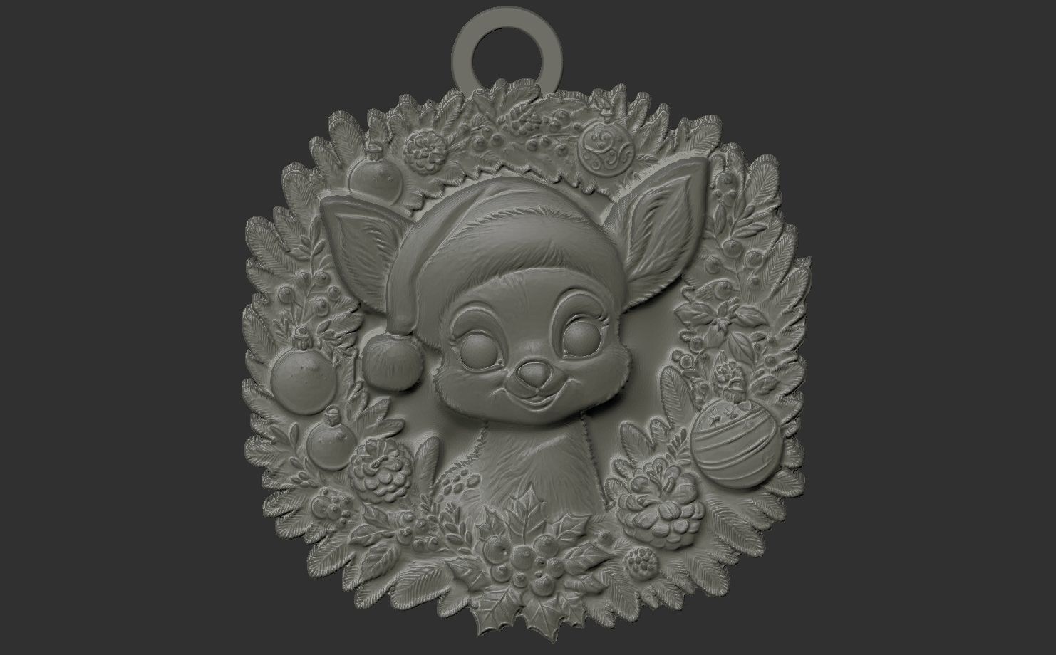 christmas decor  3D print model_7