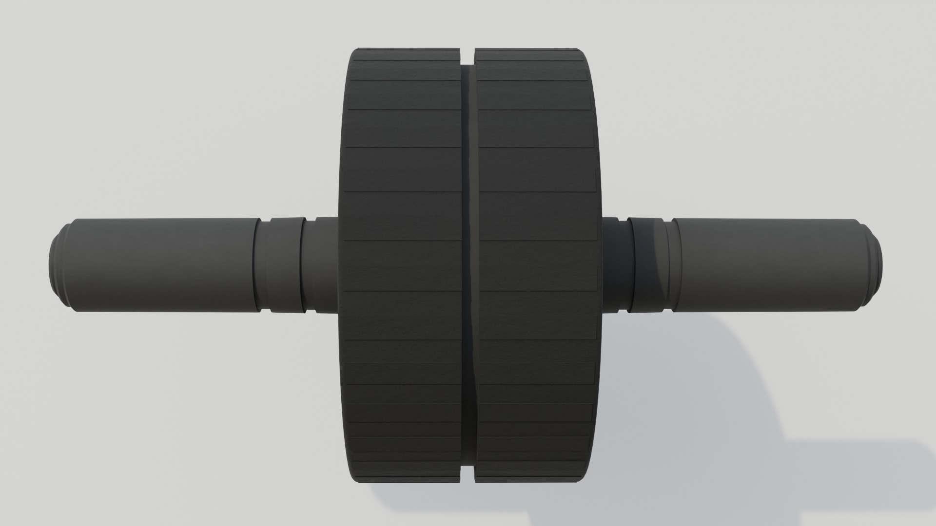 Double Exercise Wheel 3D model_2