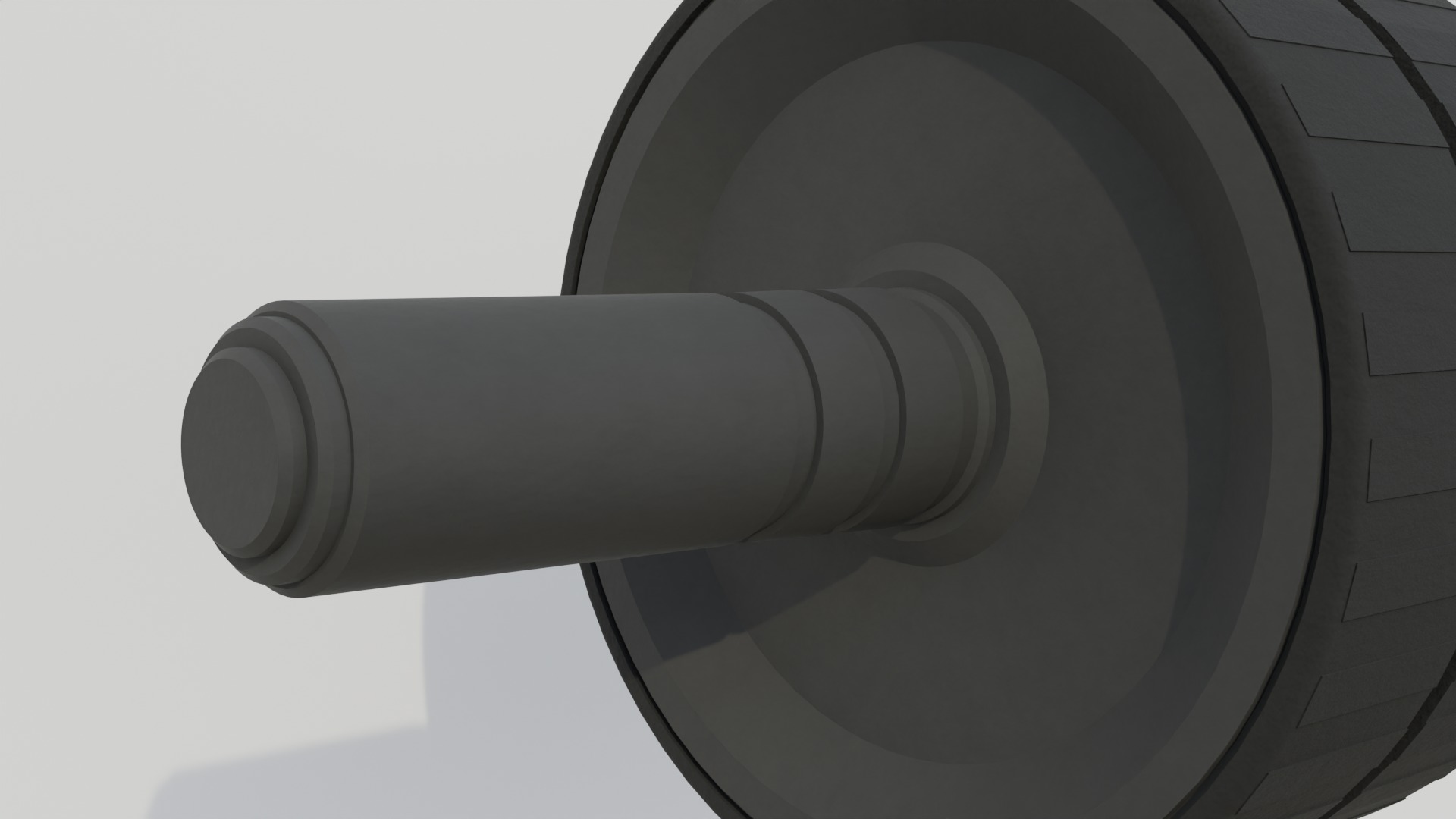 Double Exercise Wheel 3D model_3