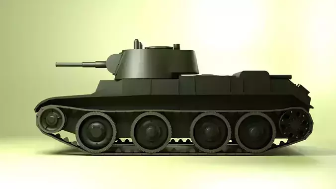 Soviet tank BT-7