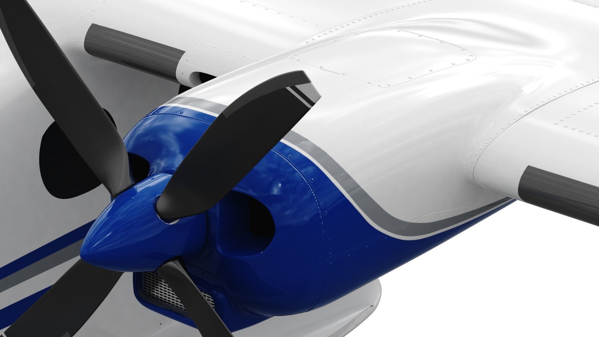 Tecnam P2012 Traveller 3D model_16