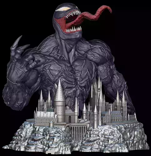 Venom 3d print 3D print model