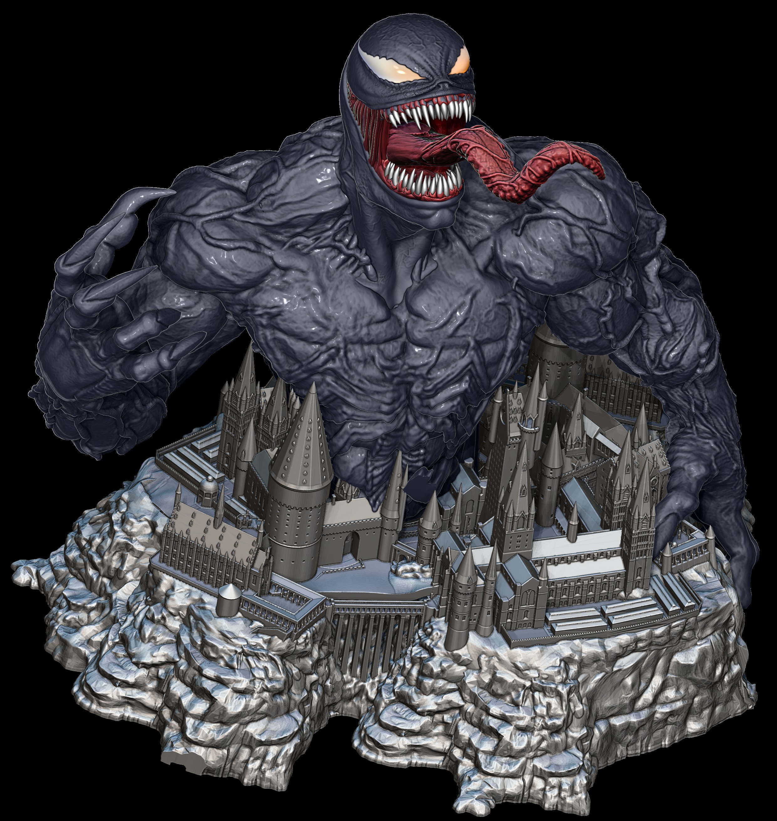 Superheroes 3d prints 3D Model Collection_5