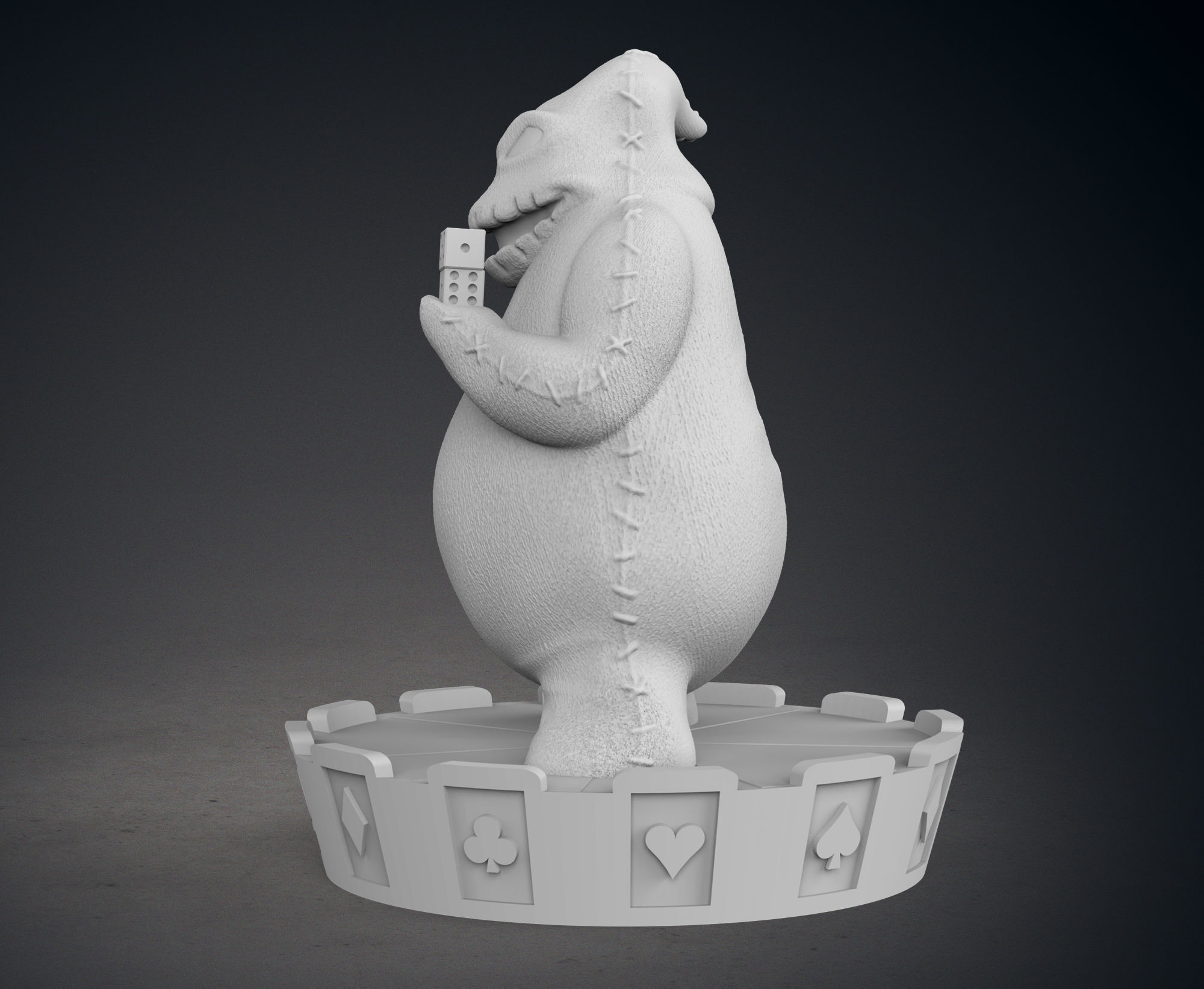 Oogie Boogie From Nightmare Before Christmas 3D print model_3