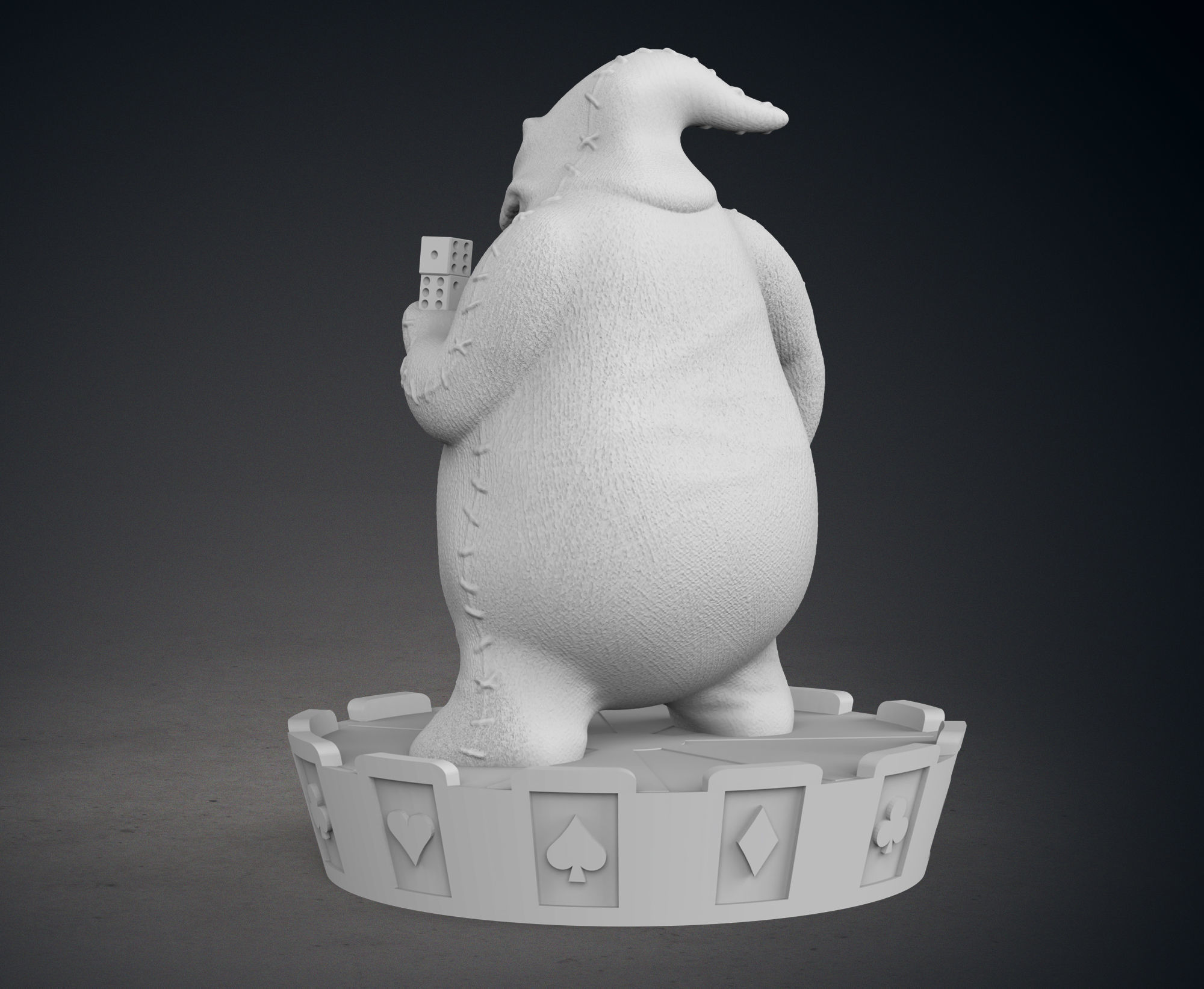 Oogie Boogie From Nightmare Before Christmas 3D print model_4