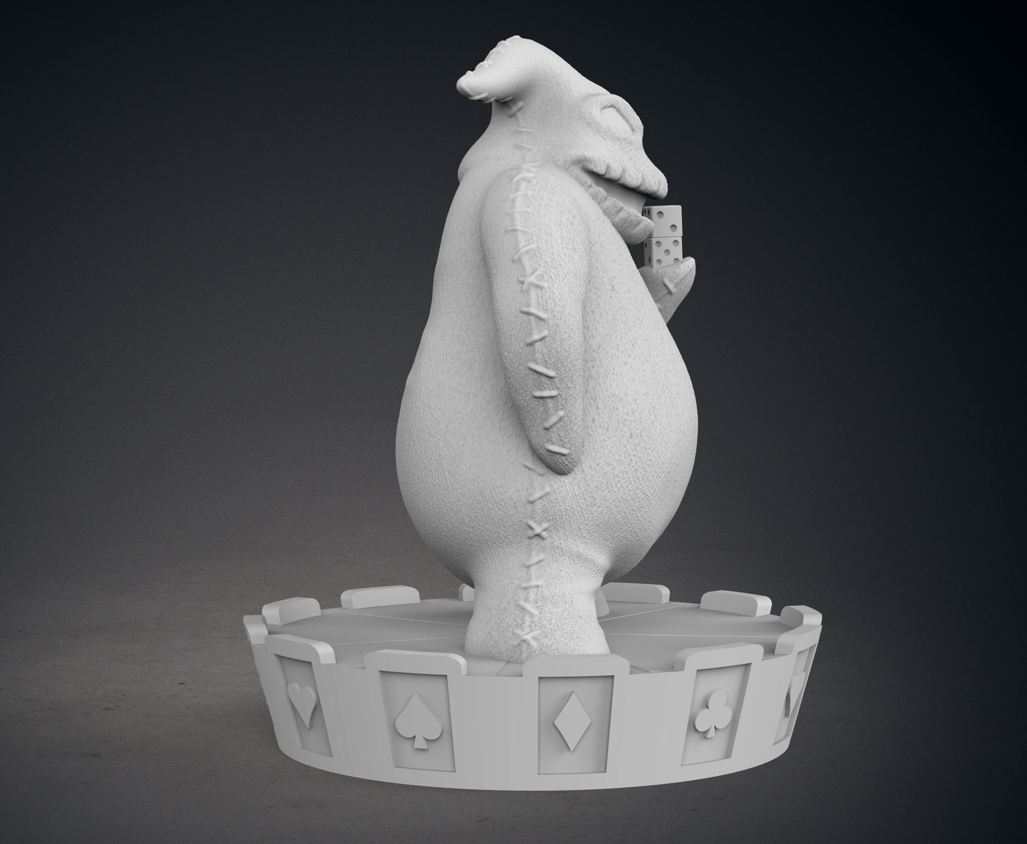 Oogie Boogie From Nightmare Before Christmas 3D print model_7