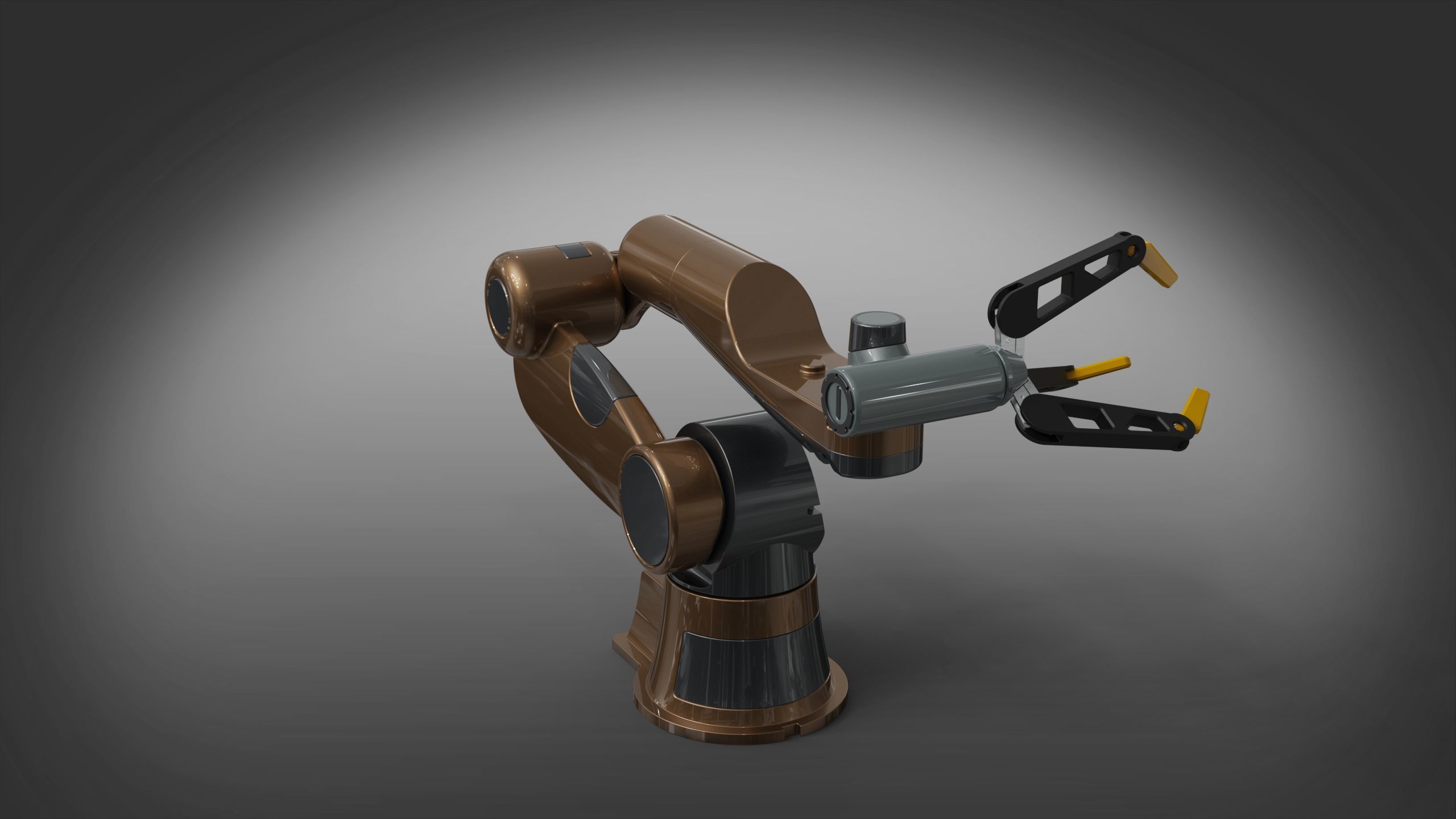 Mech arm frectis 3D model_5