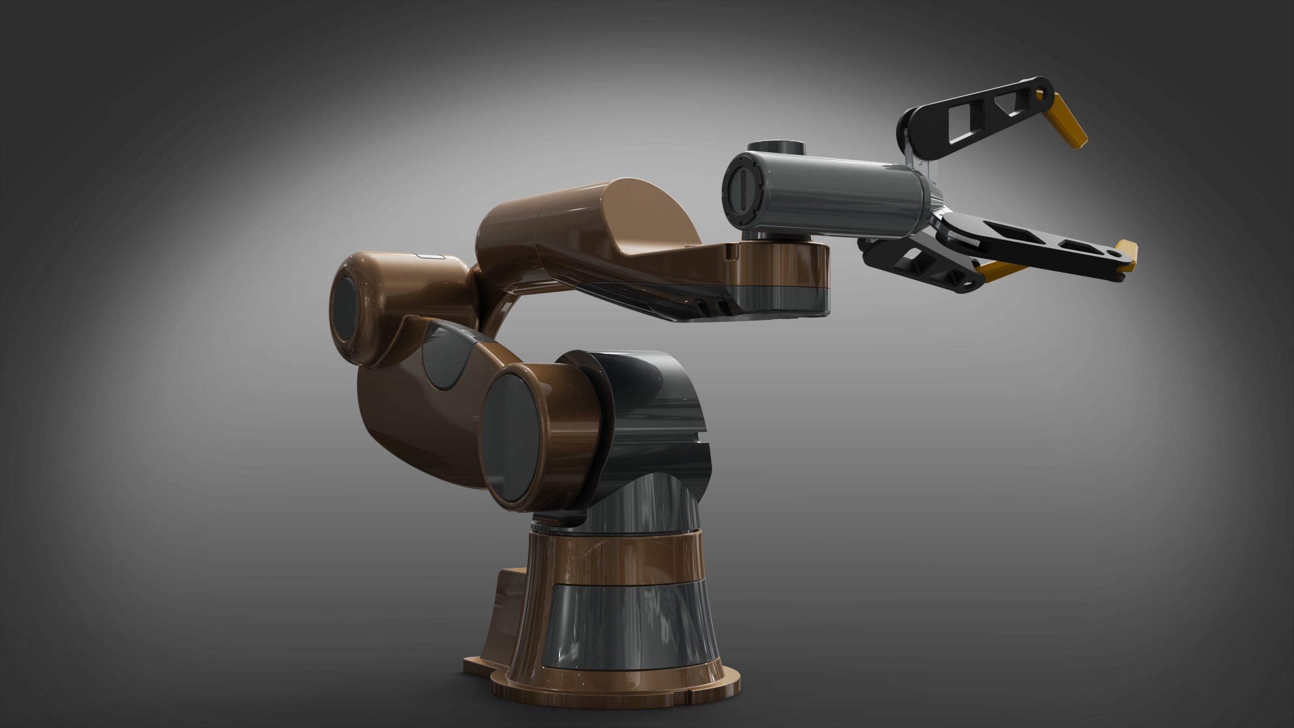 Mech arm frectis 3D model_7