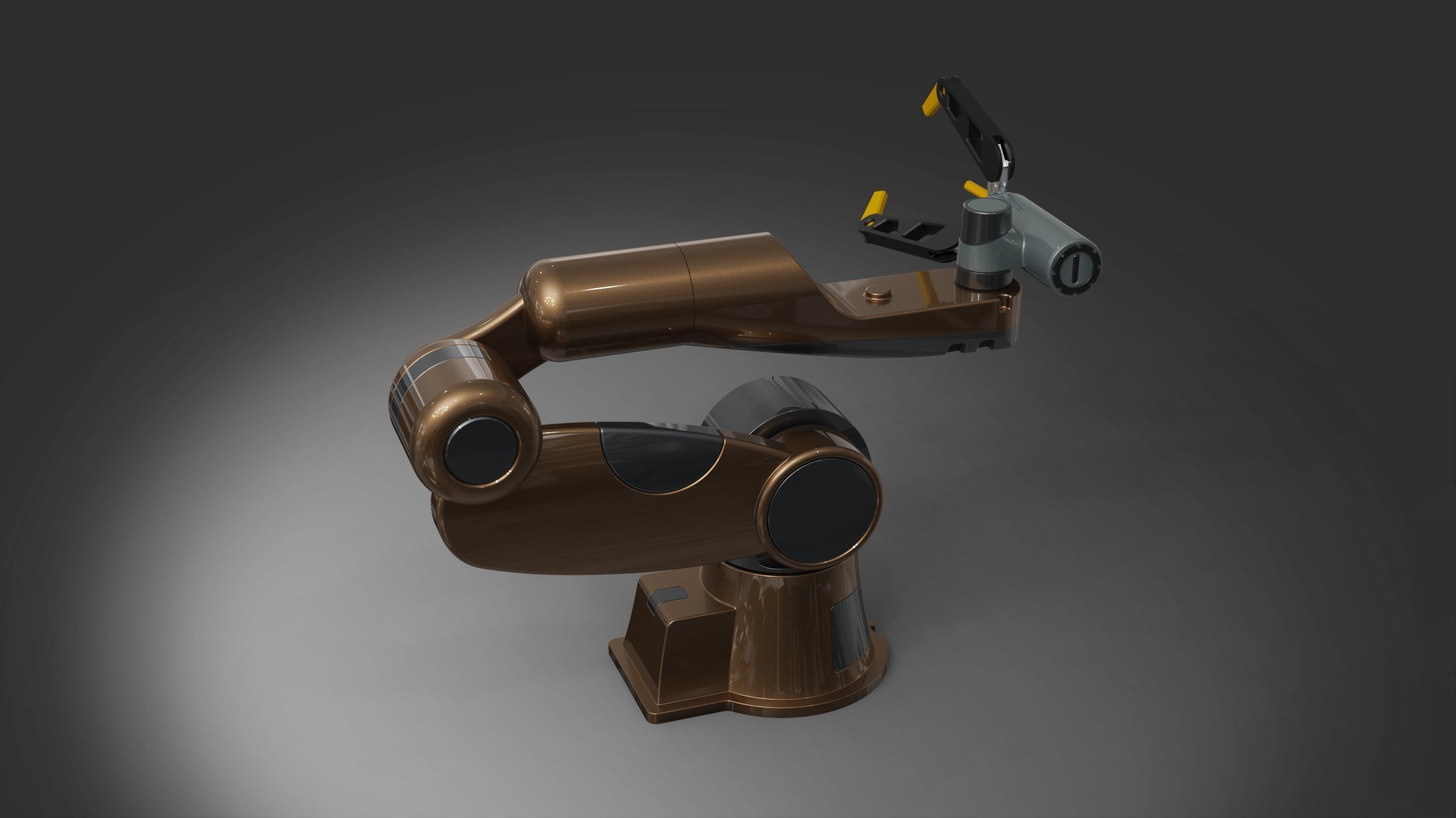 Mech arm frectis 3D model_1