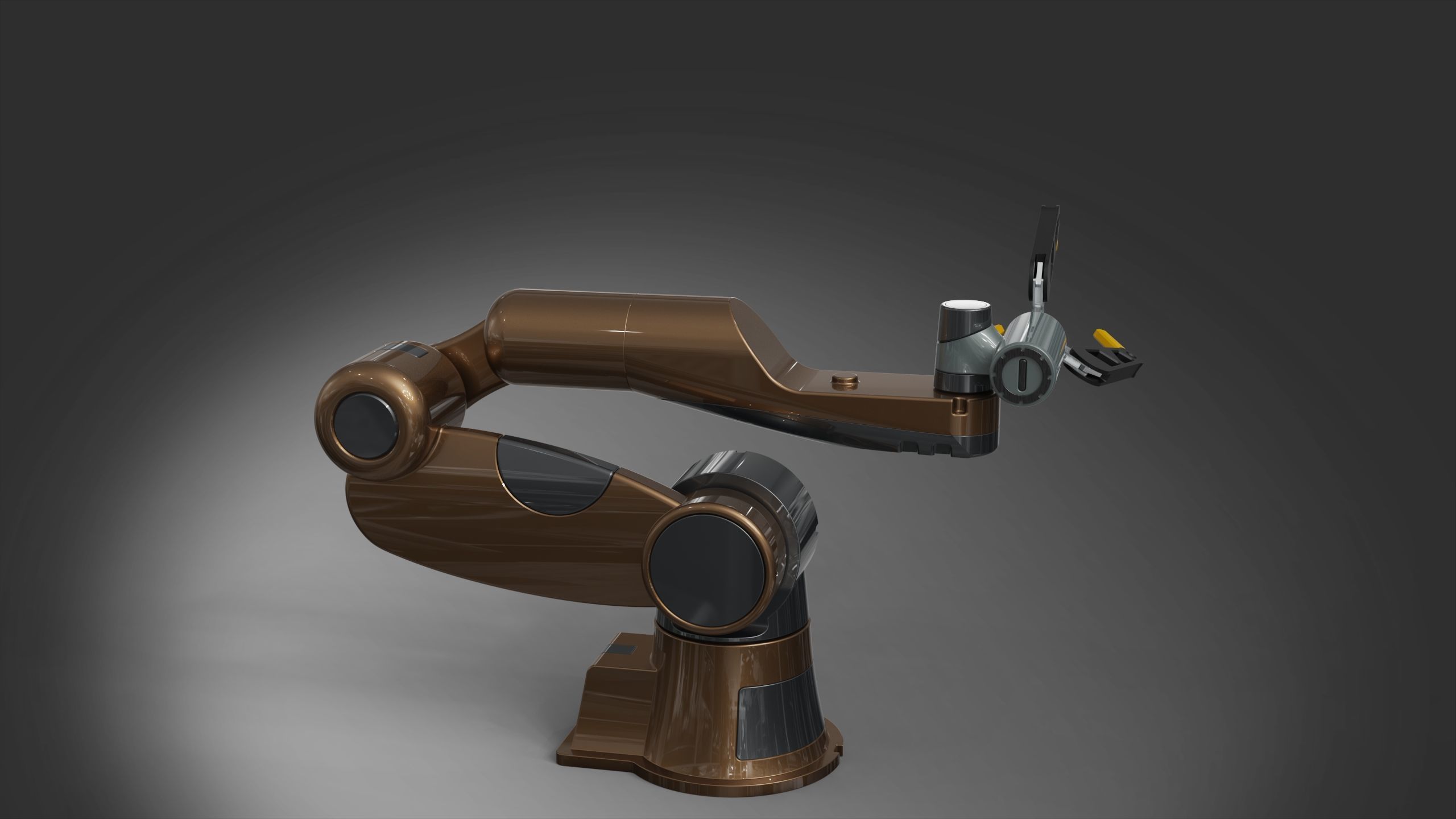 Mech arm frectis 3D model_4