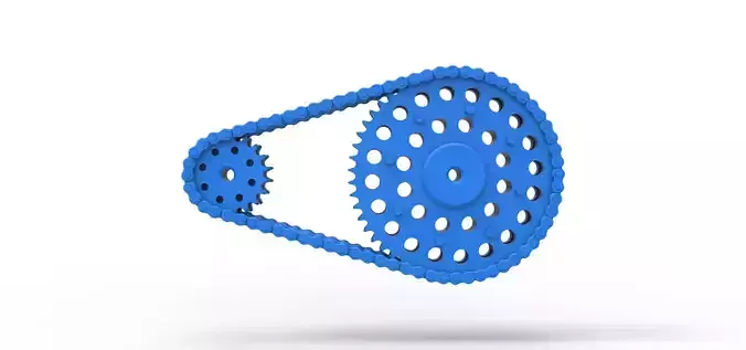 Chain drive Version 3 Scale 1 to 25