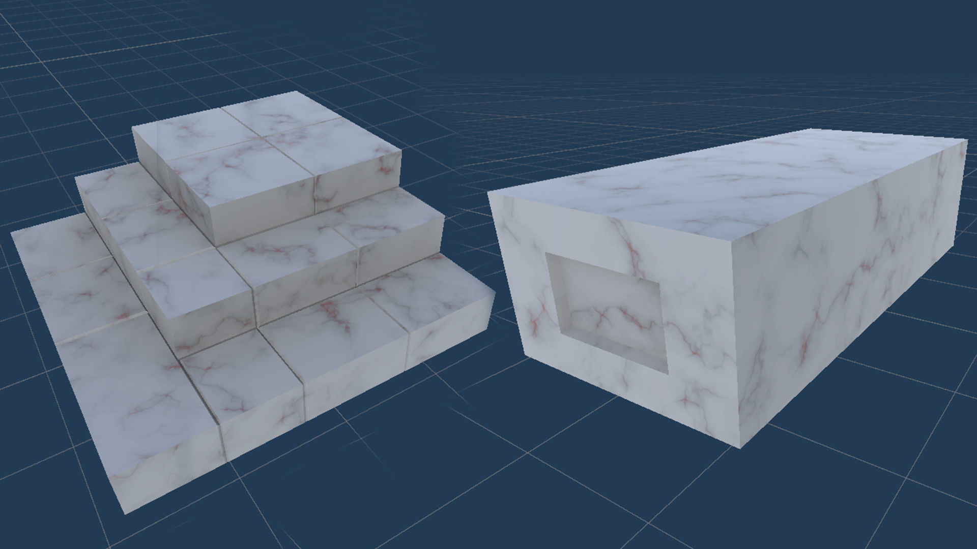 Modular Greek-Spartan Temple game ready Low-poly 3D model_32