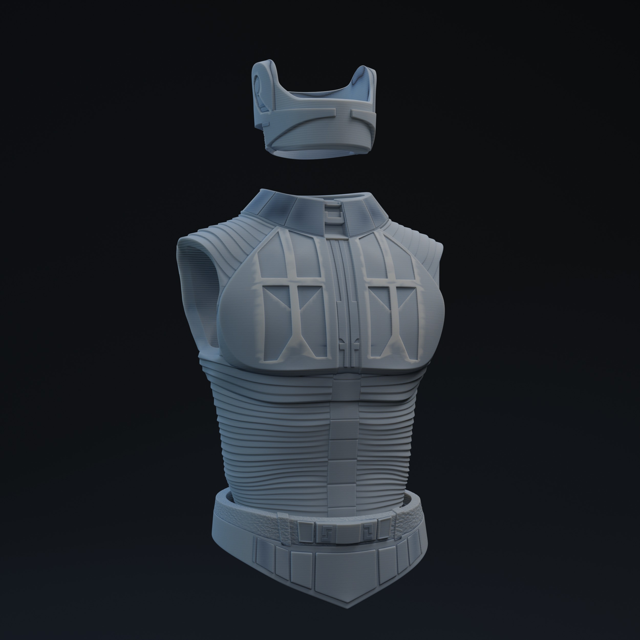 Malak One-Twelfth Scale Kit 3D print model_1