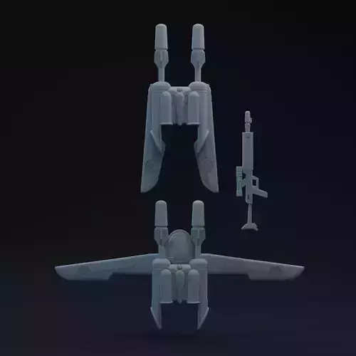 Clone Concept One-Twelfth Scale Jetpack