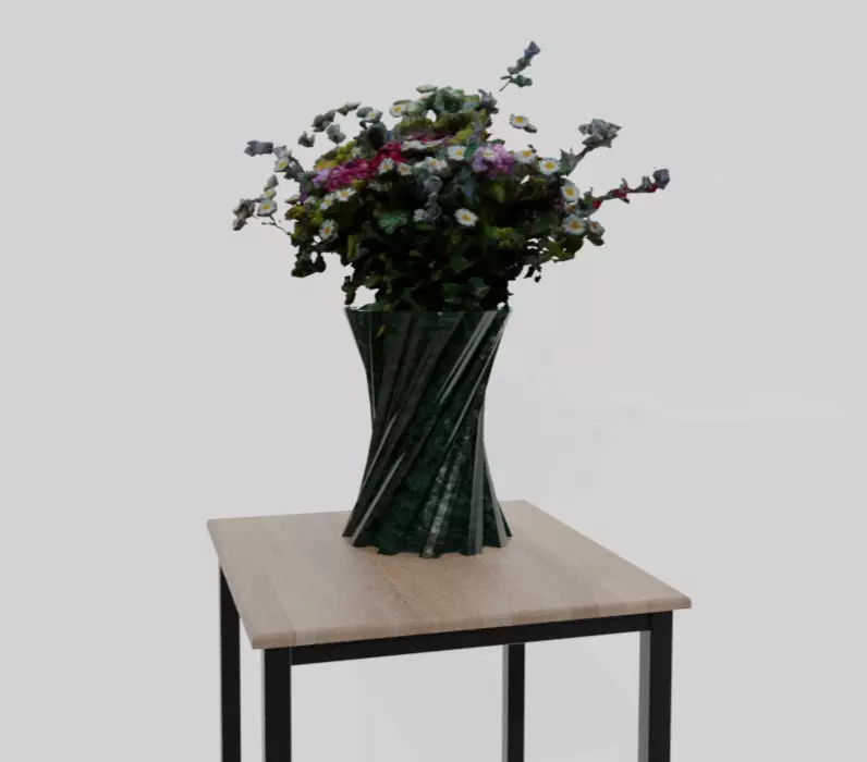 Gear Vase 3D print model