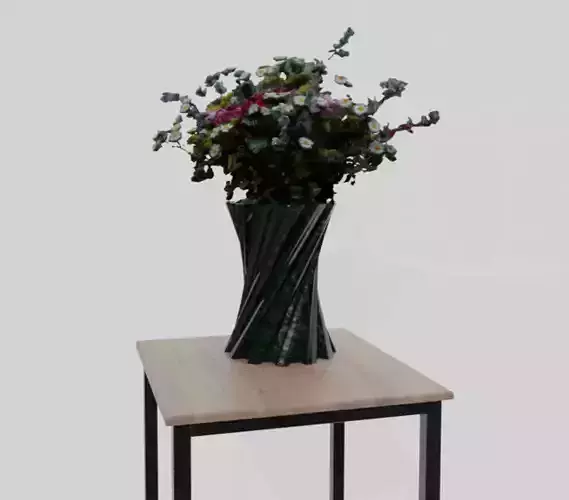 Gear Vase 3D print model