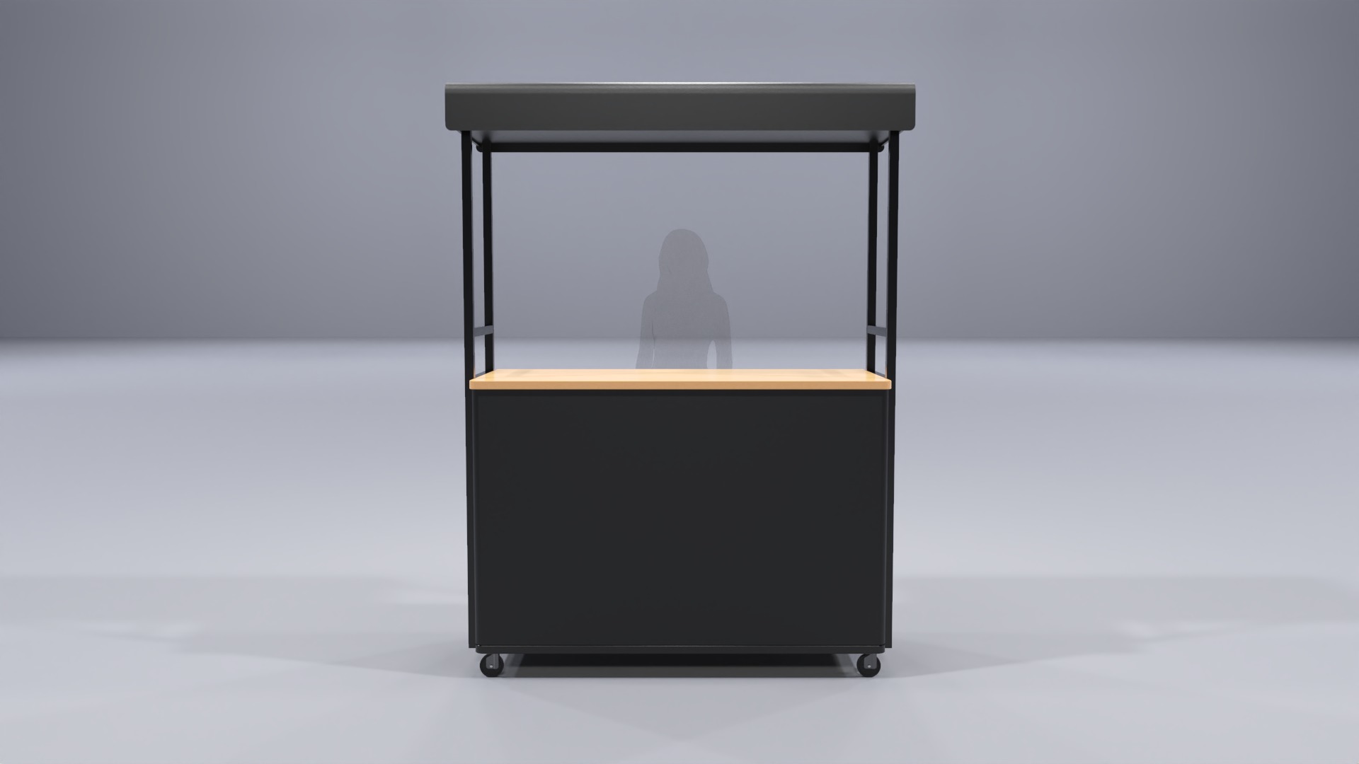 Pop Up Cart 1 3D model_1