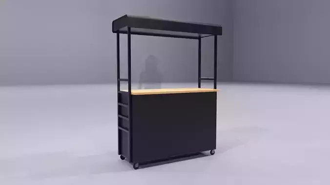Pop Up Cart 1 3D model