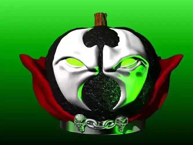 PUMPKIN SPAWN MCFARLANE HALLOWEEN CALABAZA 3D print model