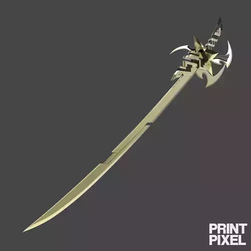 Narukami Sword keqing -Genshin Impact Replica 3D print model