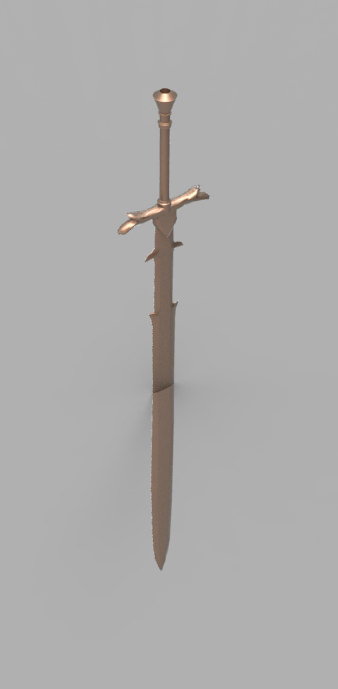 Greatsword 01 3D model_2