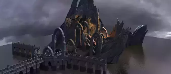 Khazaddum mountain ruins 3