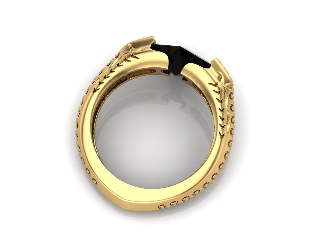 Harry Potter Ring  3D print model_2