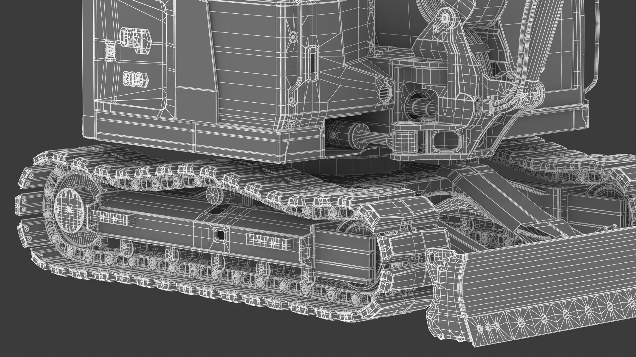 CAT Mini Excavators 309CR 3D model_35