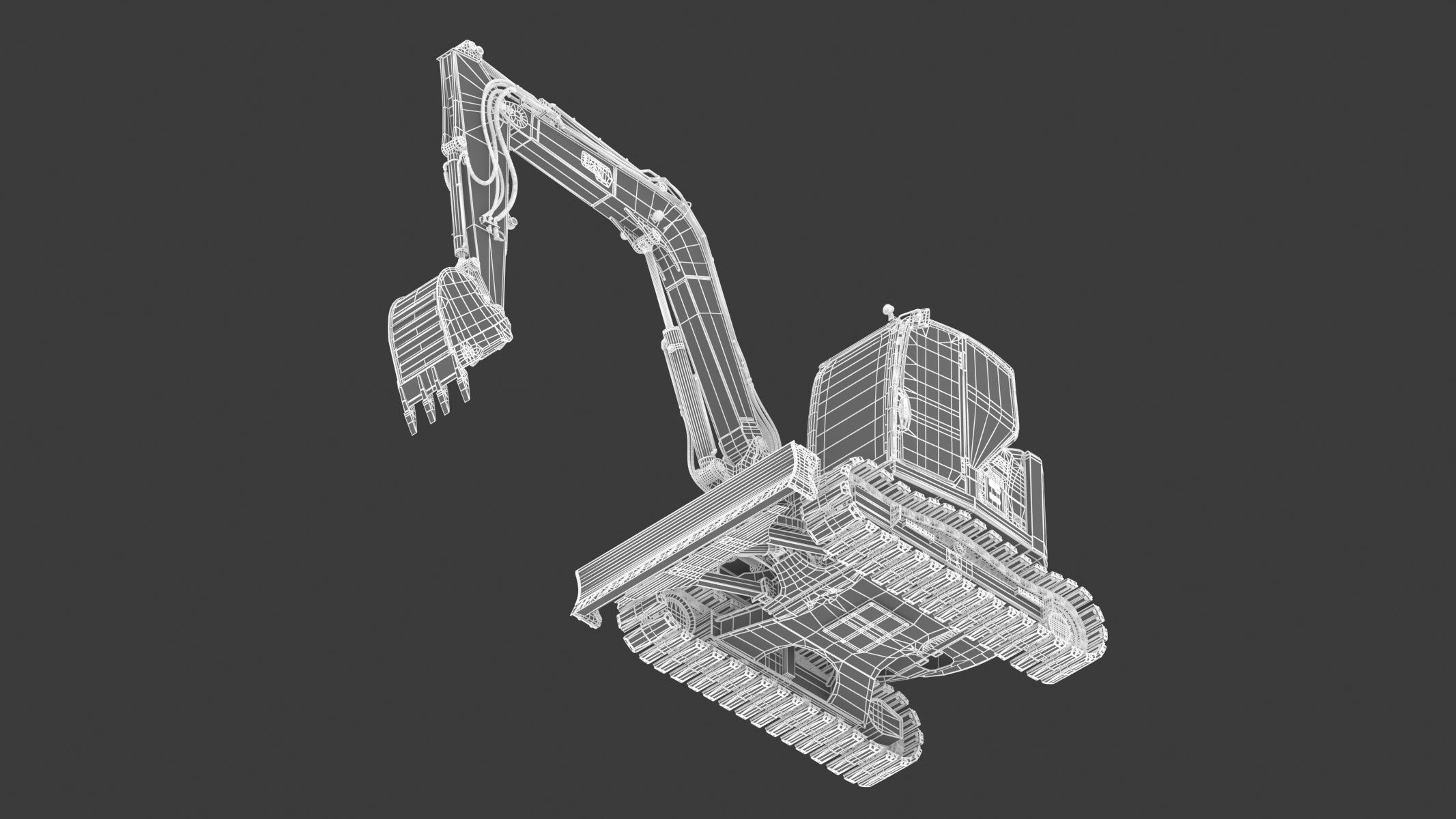 CAT Mini Excavators 309CR 3D model_43