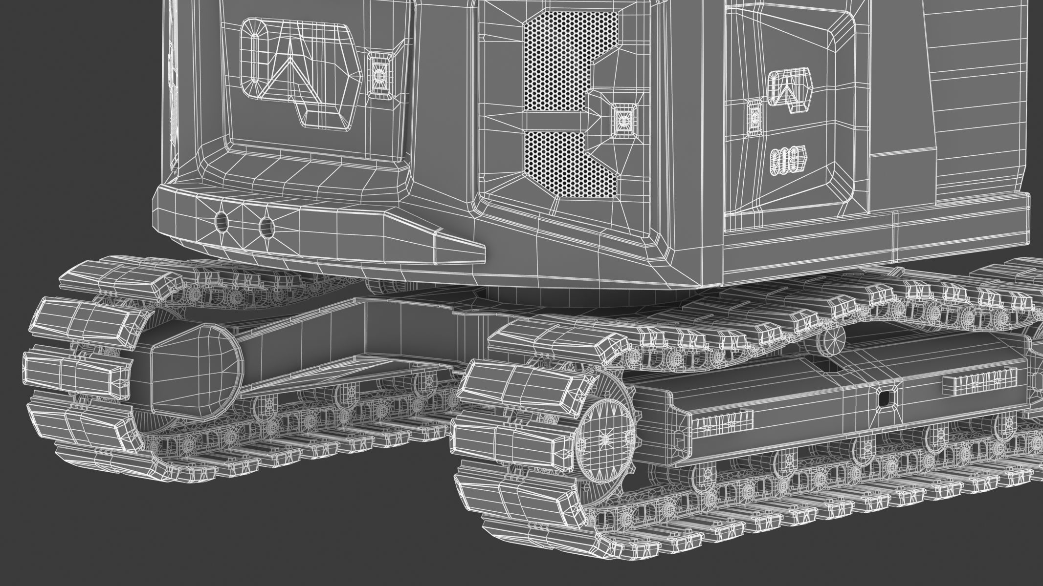CAT Mini Excavators 309CR 3D model_39