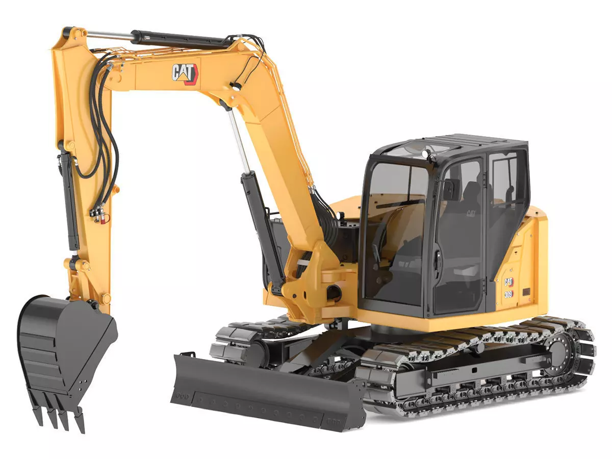 CAT Mini Excavators 309CR 3D model_0