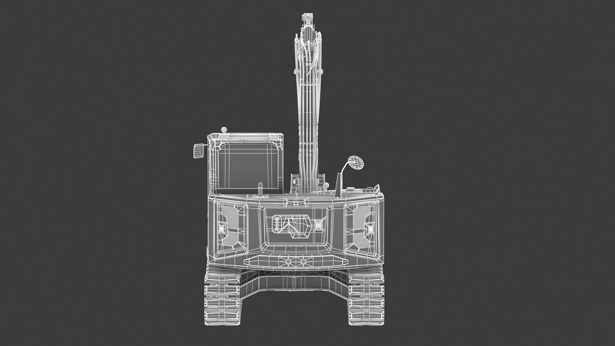 CAT Mini Excavators 309CR 3D model_29