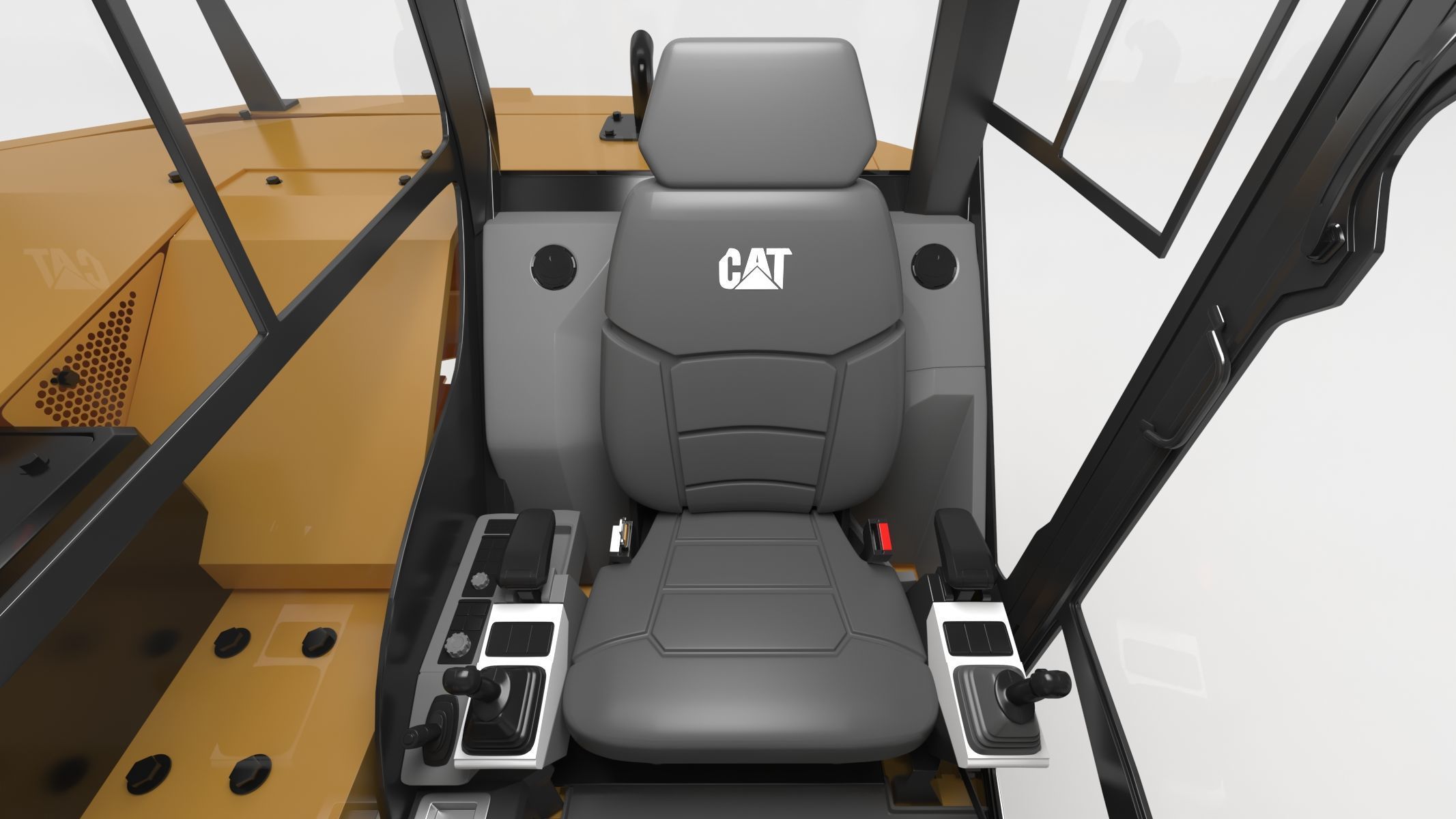 CAT Mini Excavators 309CR 3D model_4