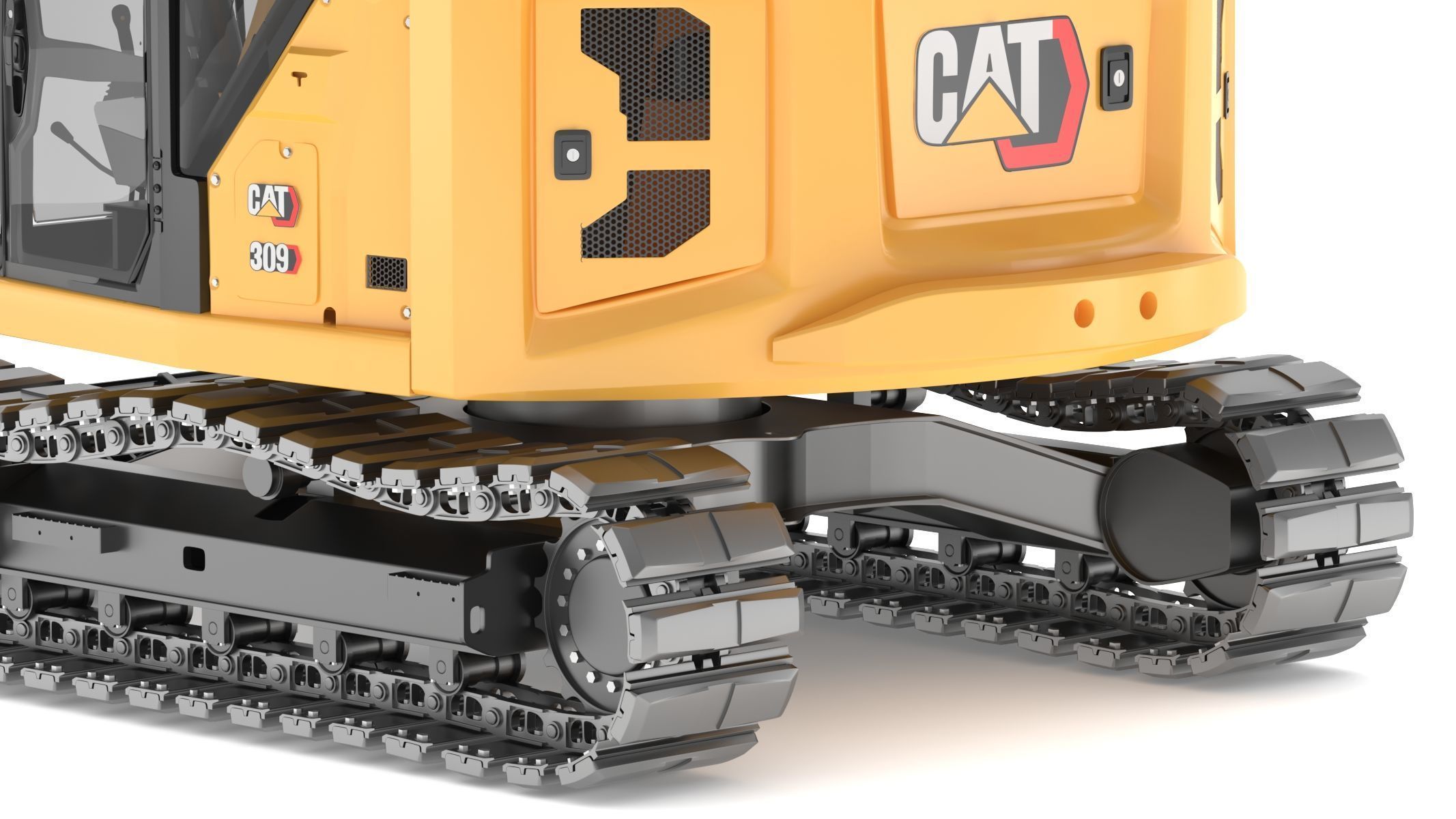 CAT Mini Excavators 309CR 3D model_3