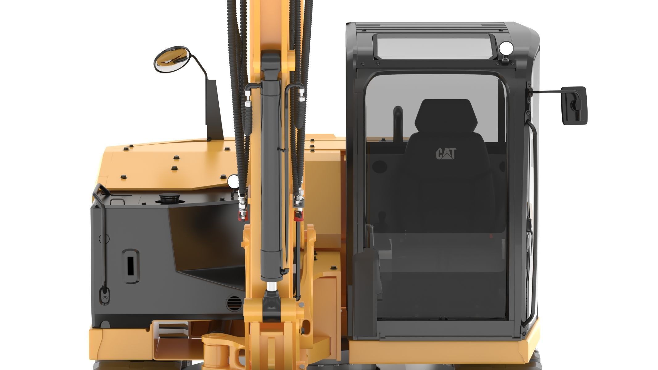 CAT Mini Excavators 309CR 3D model_18