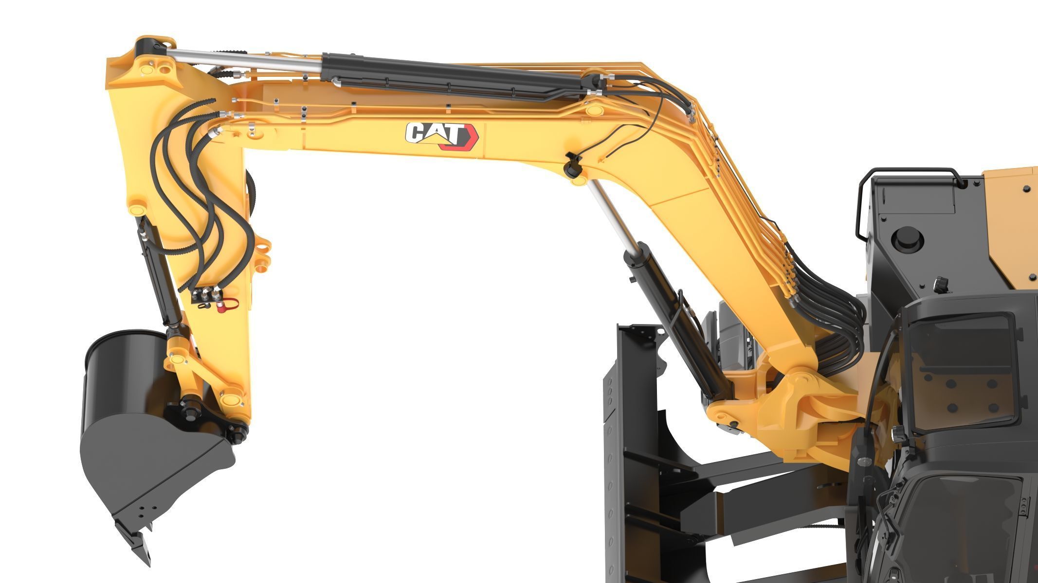 CAT Mini Excavators 309CR 3D model_6