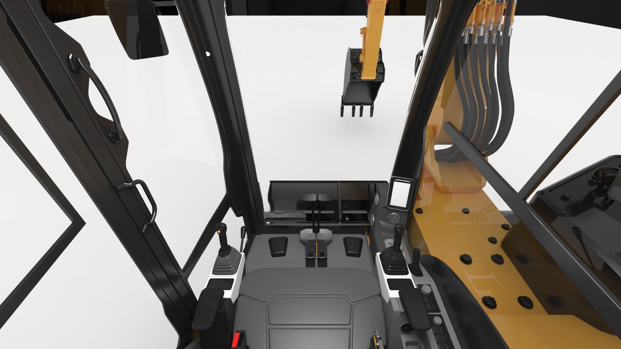 CAT Mini Excavators 309CR 3D model_5