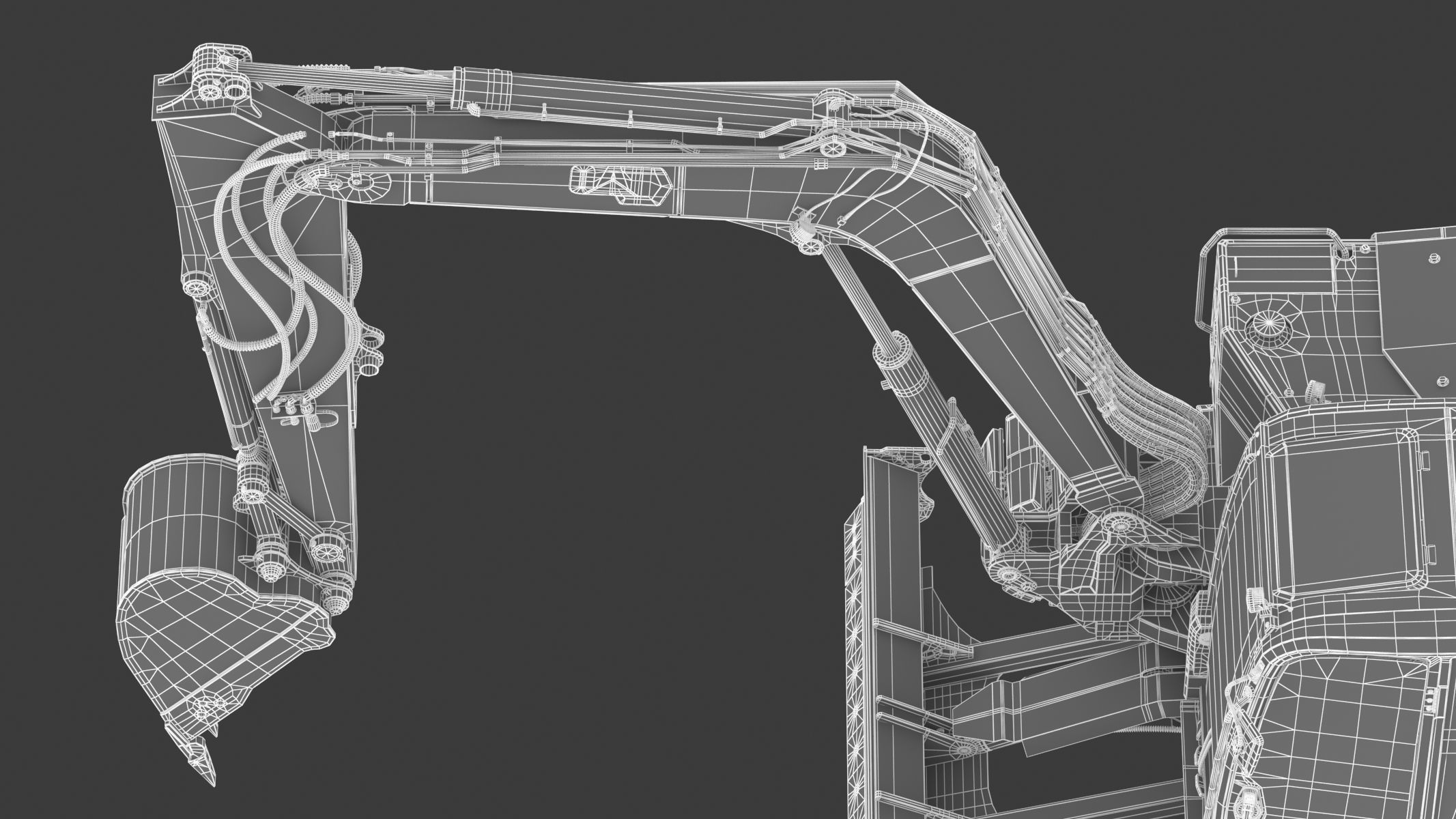 CAT Mini Excavators 309CR 3D model_38