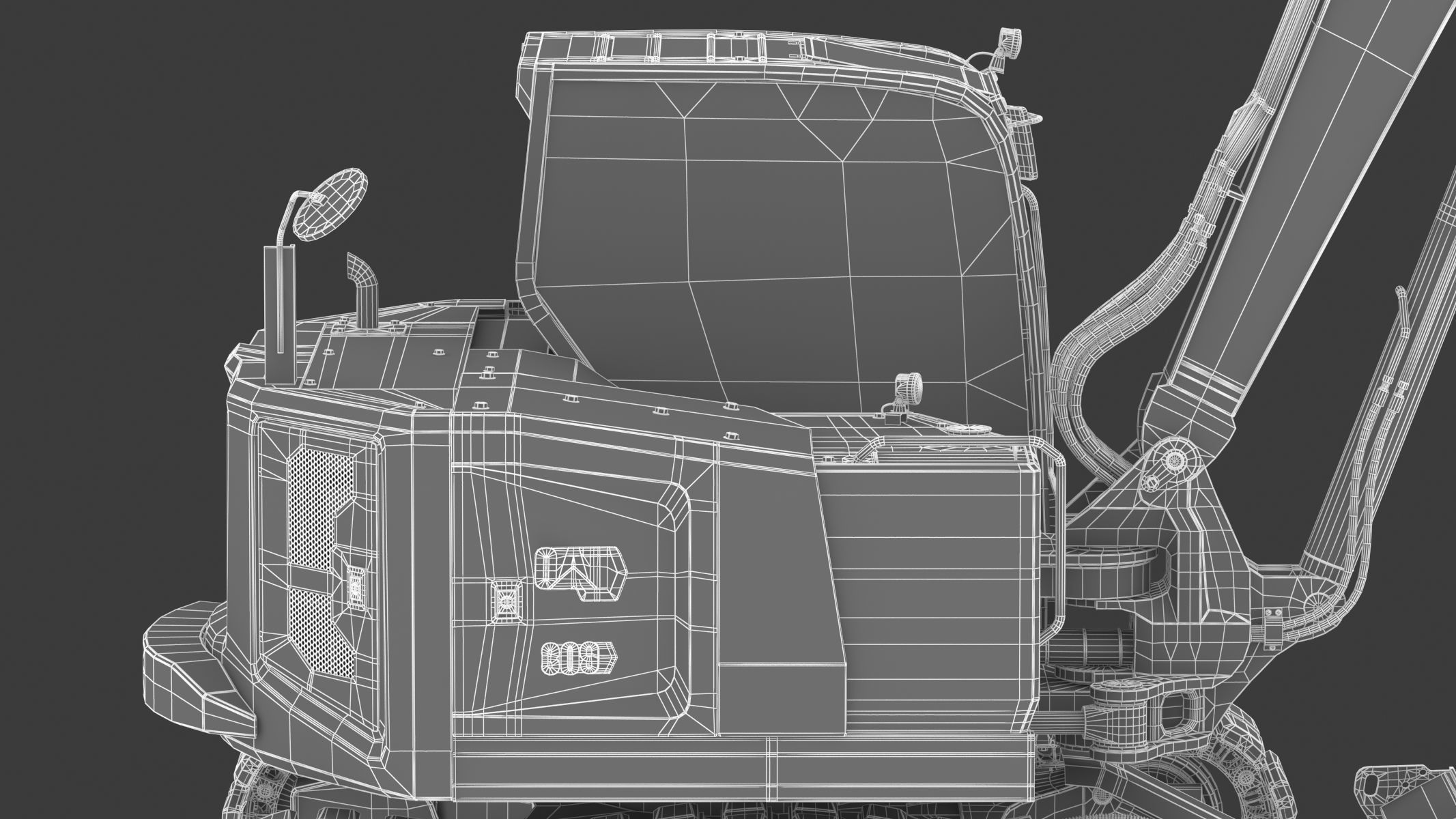 CAT Mini Excavators 309CR 3D model_33