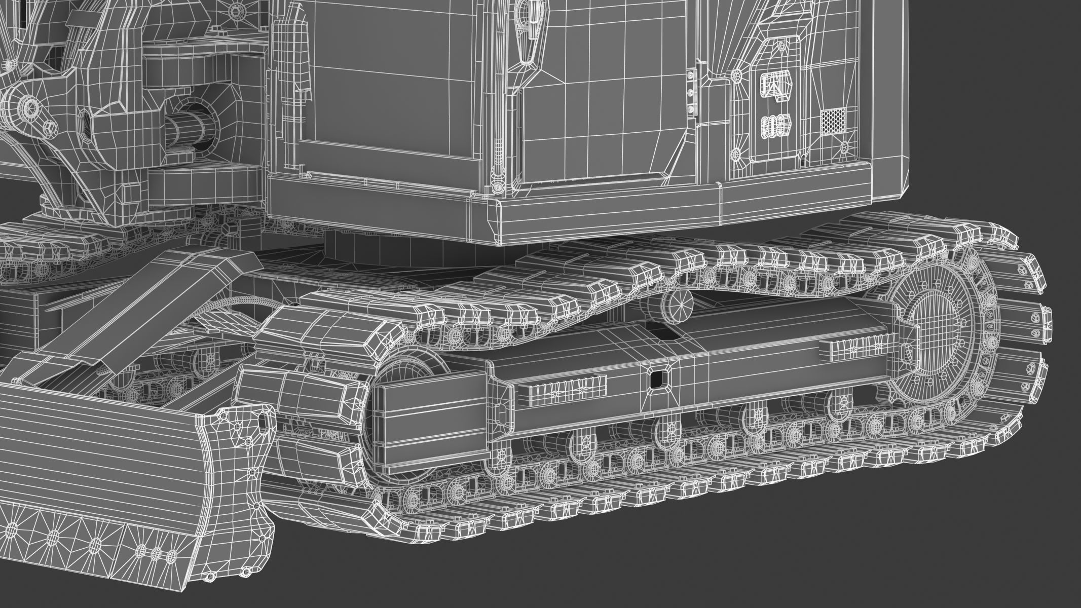 CAT Mini Excavators 309CR 3D model_32