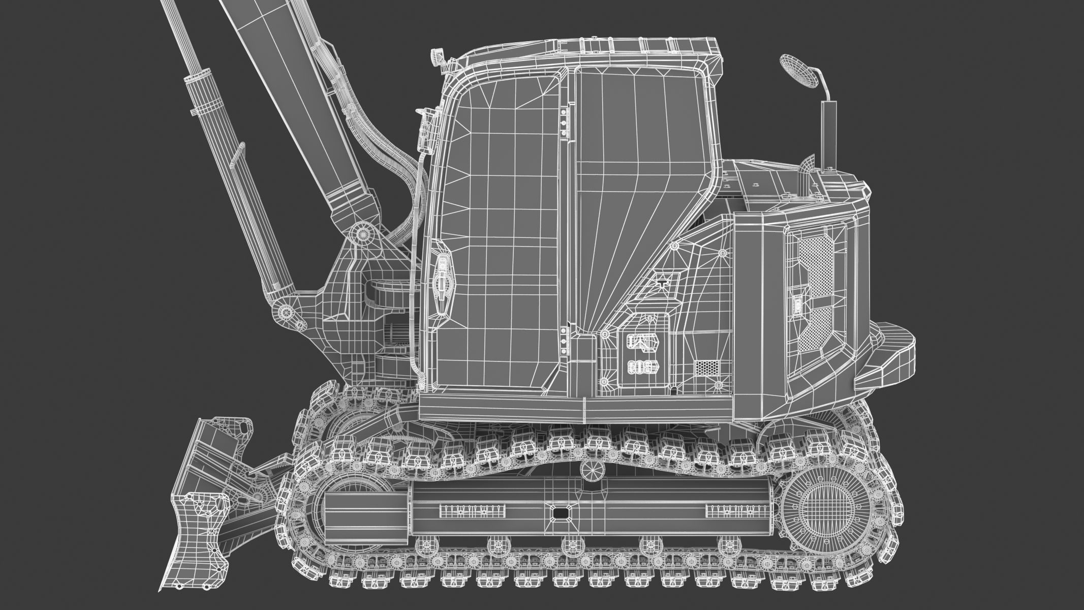 CAT Mini Excavators 309CR 3D model_31