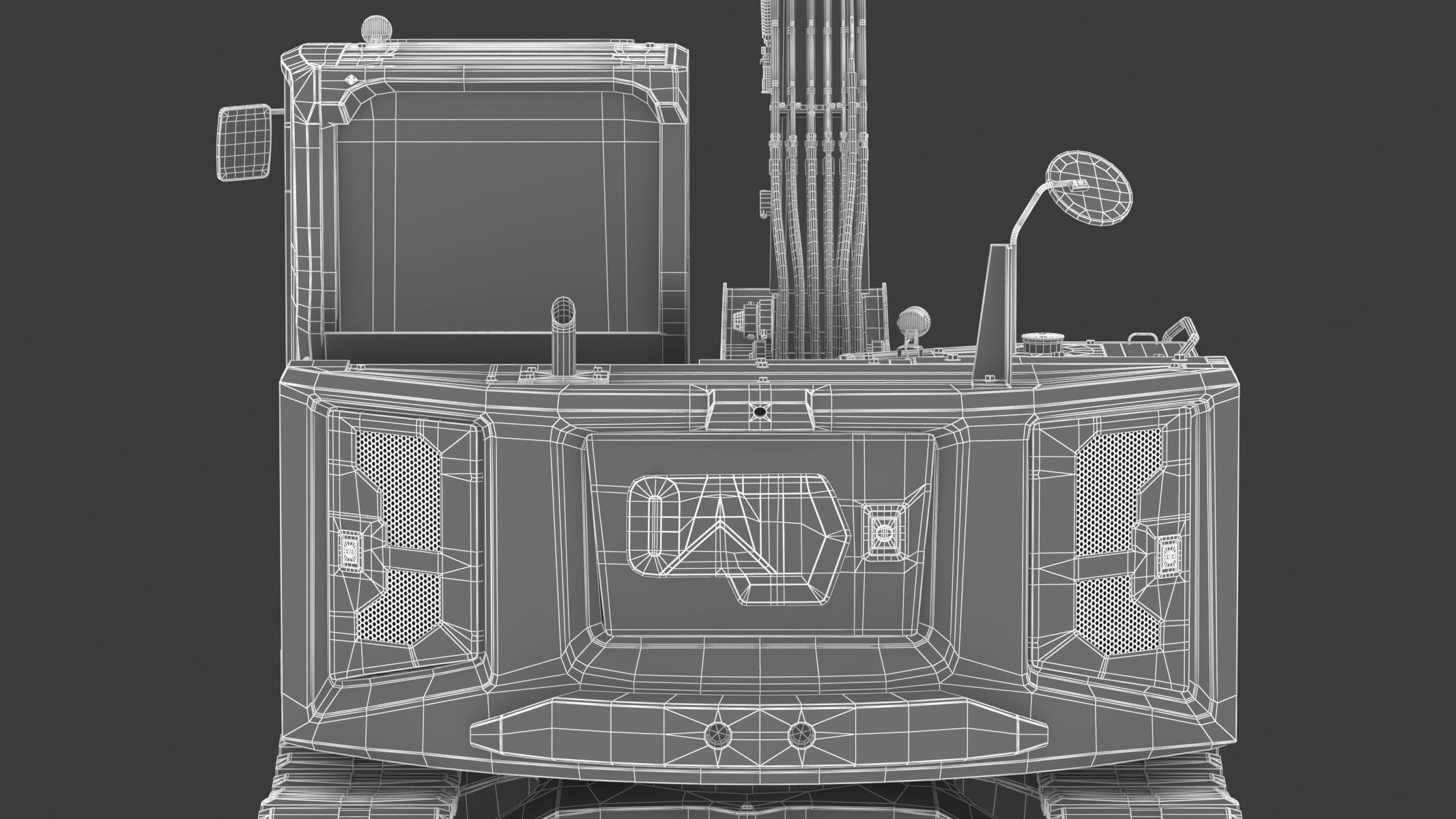 CAT Mini Excavators 309CR 3D model_36